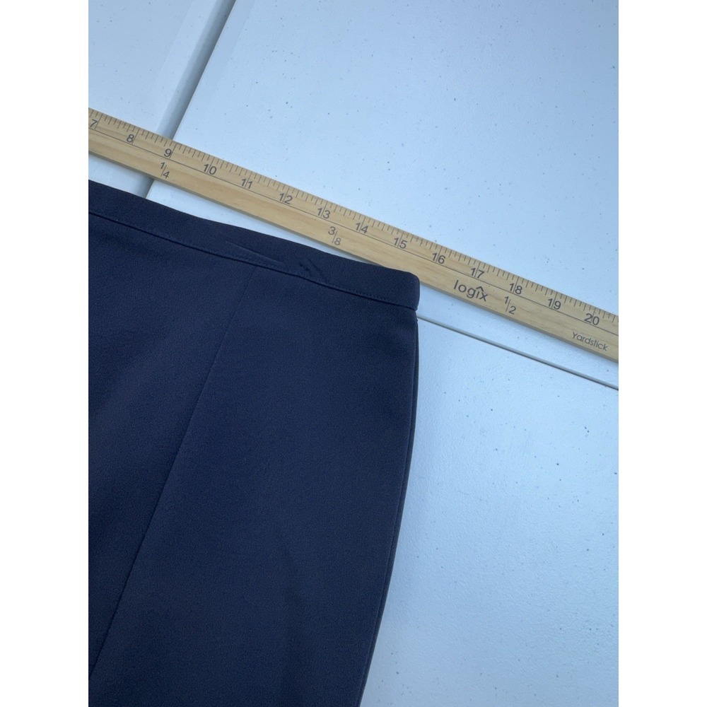 Vintage Laundry by Shelli Segal Women's Pleated Lined Navy Mini Skirt Size 12 - Picture 12 of 12